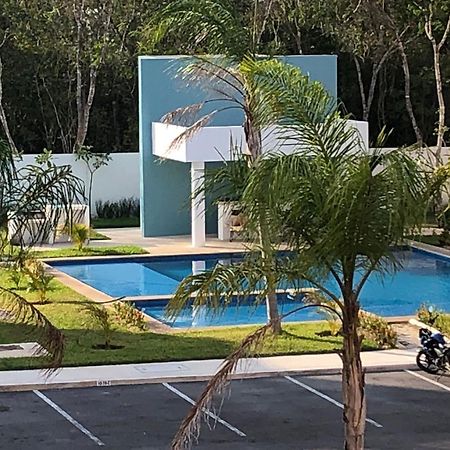 Apartamento Familiar Con Alberca En ปลายาเดลการ์เมน ภายนอก รูปภาพ